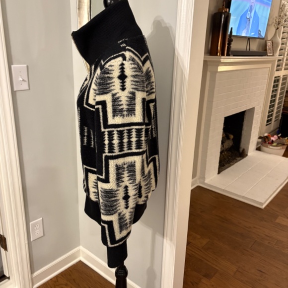 Pendleton Women's Foxglove Print Zip Jacket Size Medium - Picture 5 of 12